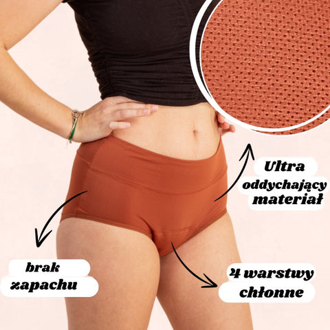 Majtki menstruacyjne - sklep online